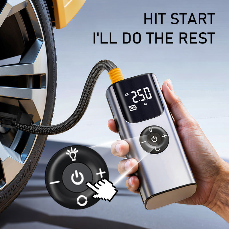 Wireless Tire Car airpump
