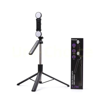 Selfie Stick with Grip Handle