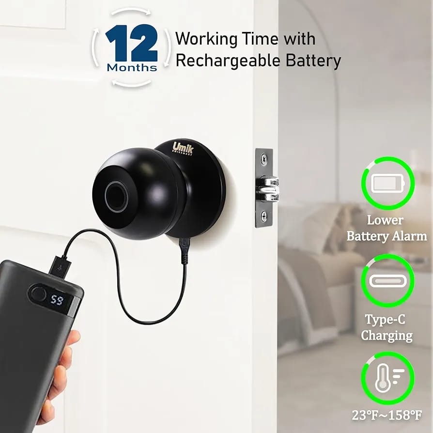 3-IN-1 Smart Door Knob