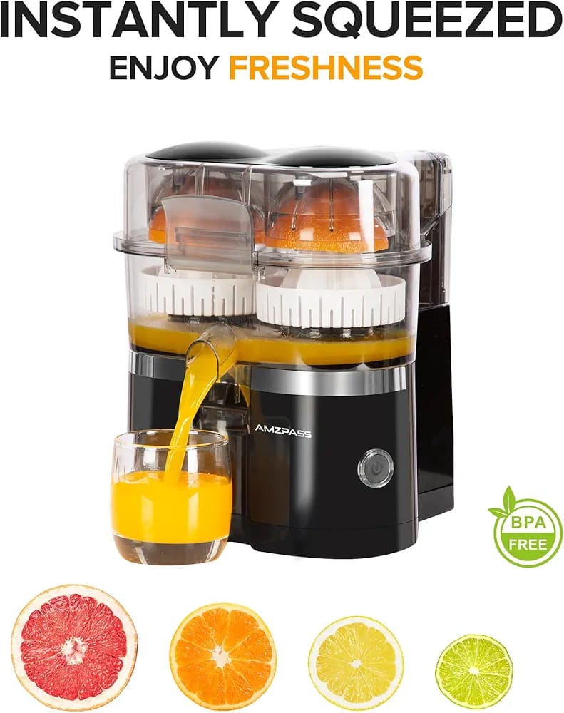 Dual Head Electric Juicer