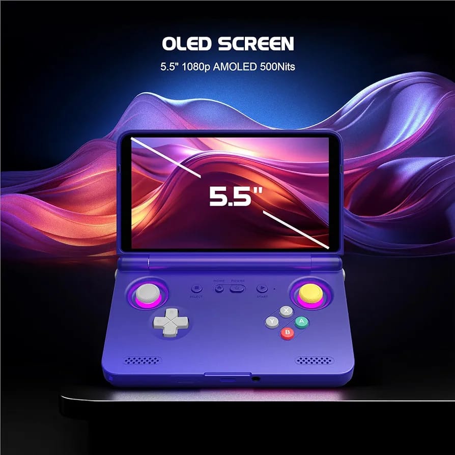 FLIP 2 RETRO HANDHELD GAME CONSOLE